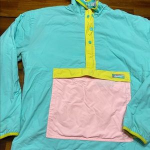 Chubbies reversible fleece quarter zip